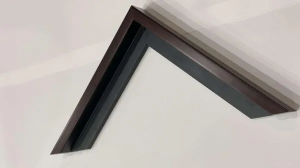 لوحة جبسية مقاس 40x220 سم رايا - برواز شامبين