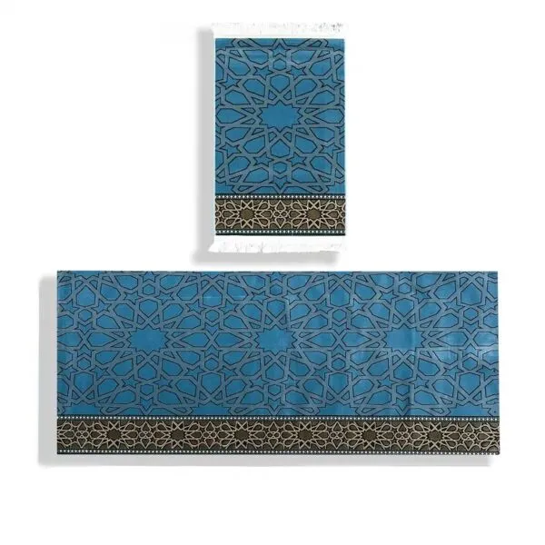 مصلى ميرلاند 5 أشخاص 250×110 سم - أزرق - 8 ملِ