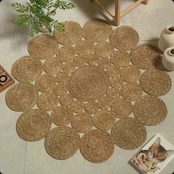 مفرش خوص بوهيمي سيركلز - 100 سم