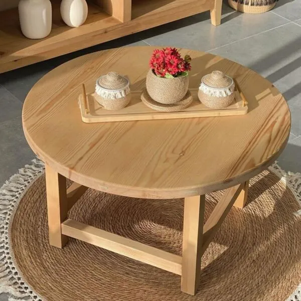 طاولة قهوة خشب اجار