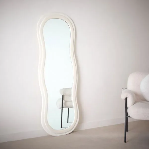 مرآة بإطار خشب من إينيز - 60x160 سم