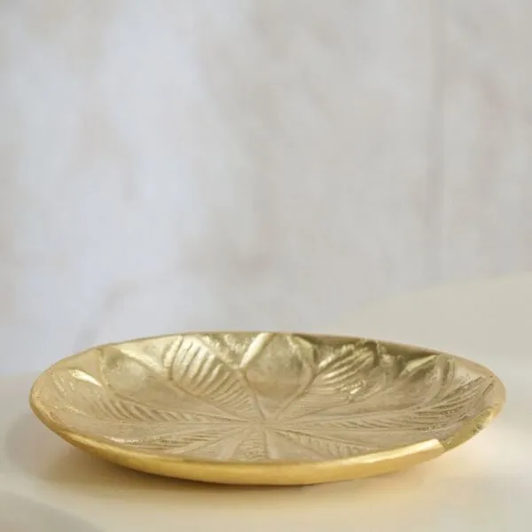 صينية ديكور ألومنيوم من ريك - 15x15x2 سم