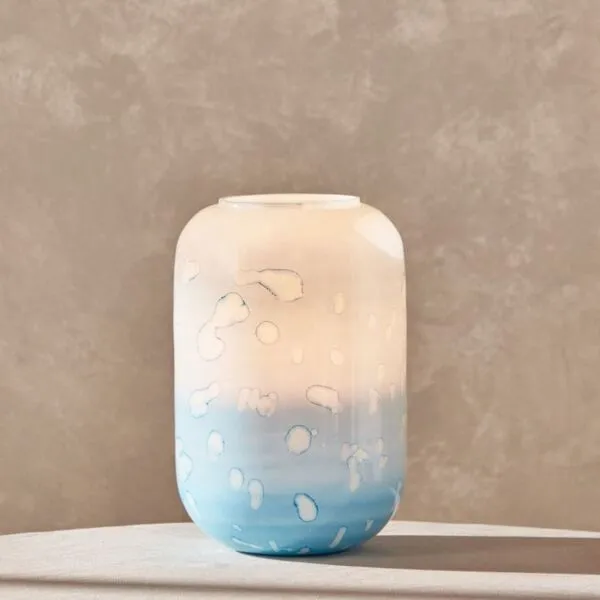 فانوس زجاج من سبلينديد - 16x16x24 سم