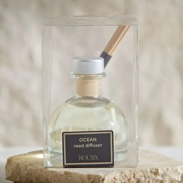 موزع عطور إسباني بأعواد خشبية أوشن من رورا - 100 مل