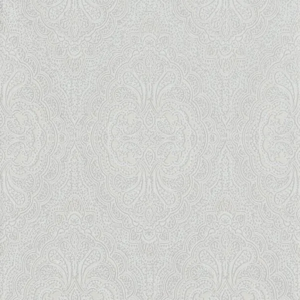 عايدة ورق حائط بتصاميم شرقية - لون رمادي