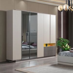 دولاب ملابس 6 ابواب ايليف